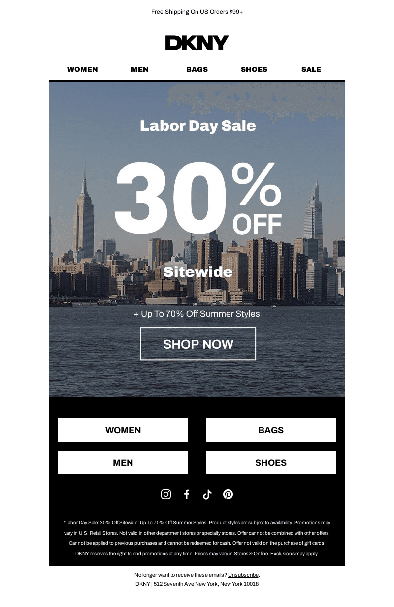 Happening Now: 30% Off Sitewide