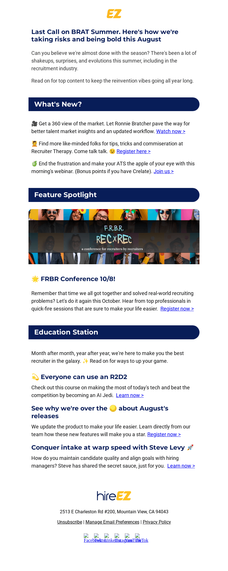 HireEZ email from Thu, Aug 29, 2024