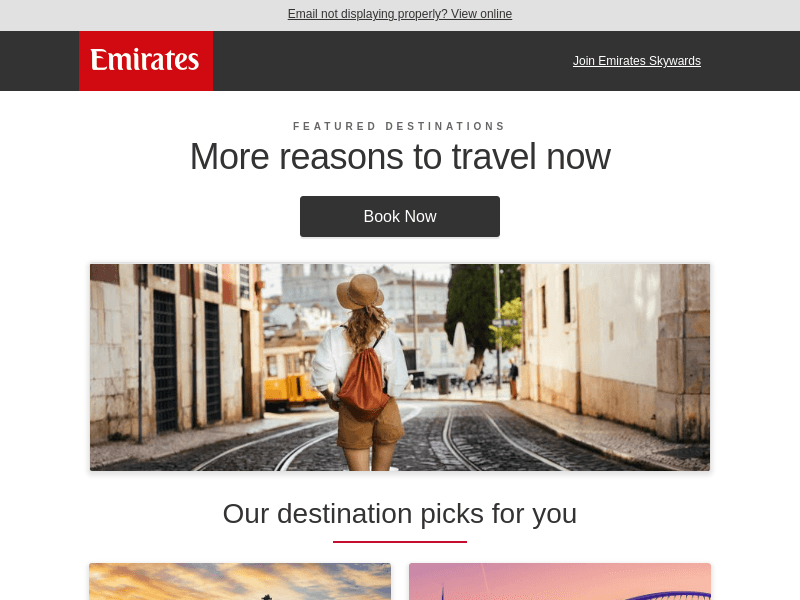 Where will you be on your next holiday?