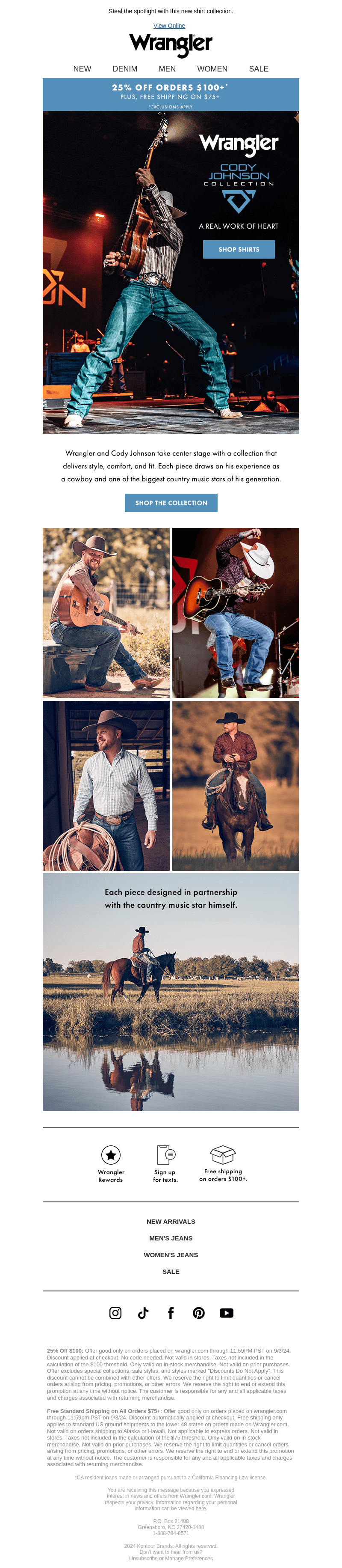 Introducing Wrangler x Cody Johnson