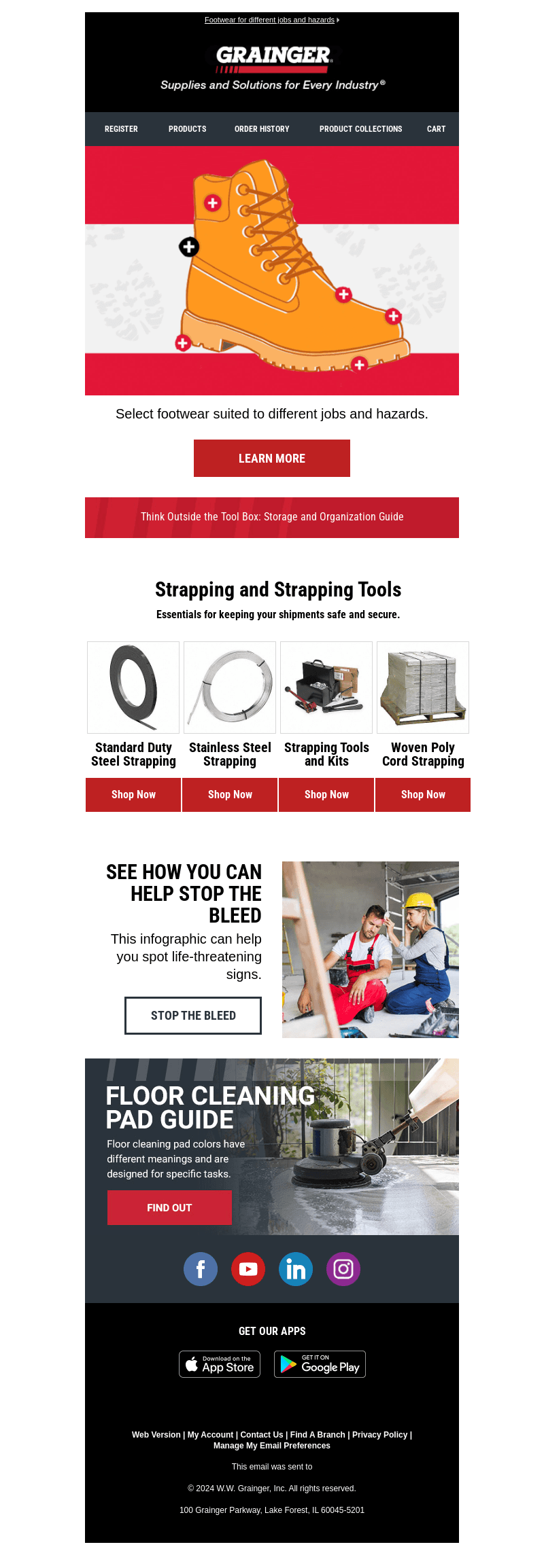 Grainger email from Thu, Aug 29, 2024