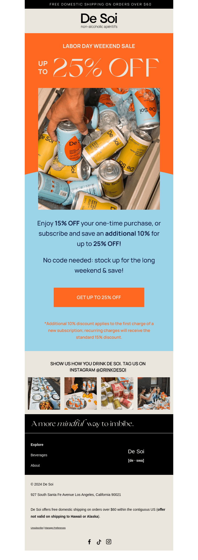 Up to 25% OFF and going fast!