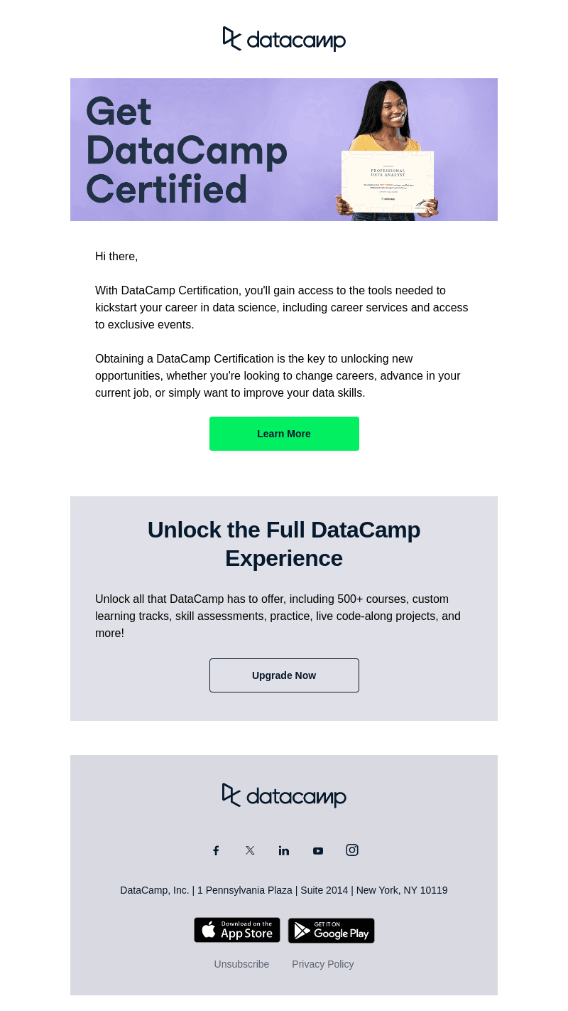 Get certified—take your career to the next level!