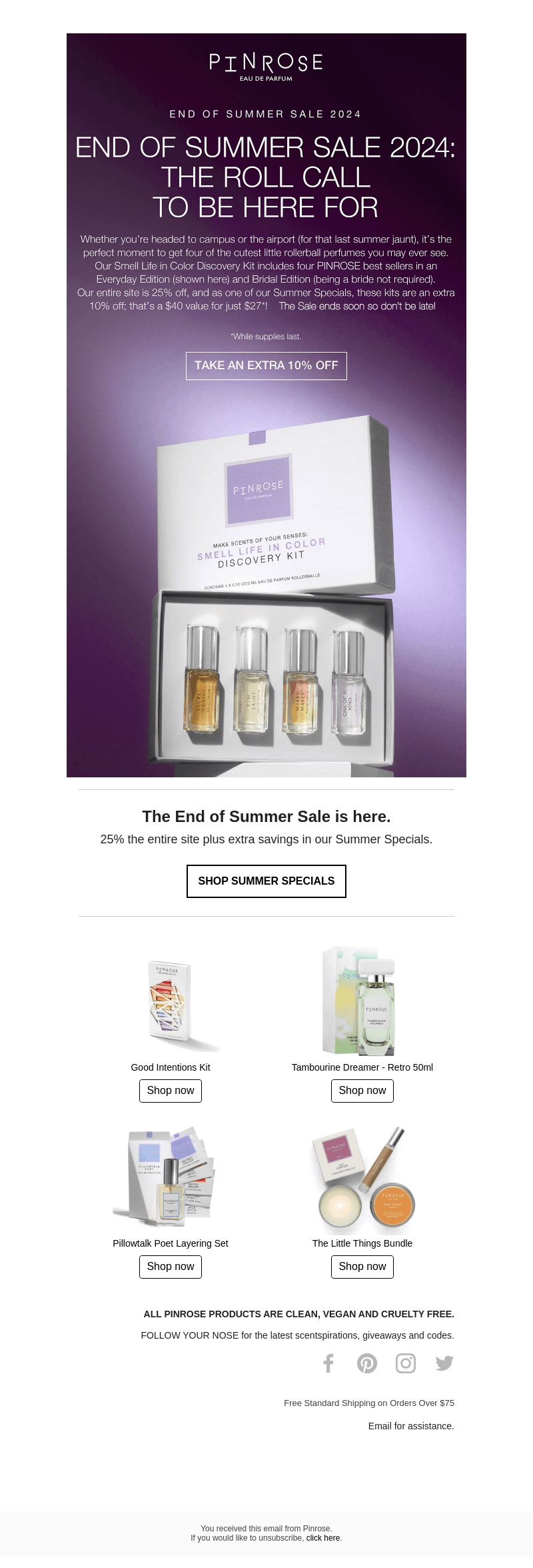 Pinrose email from Fri, Aug 30, 2024