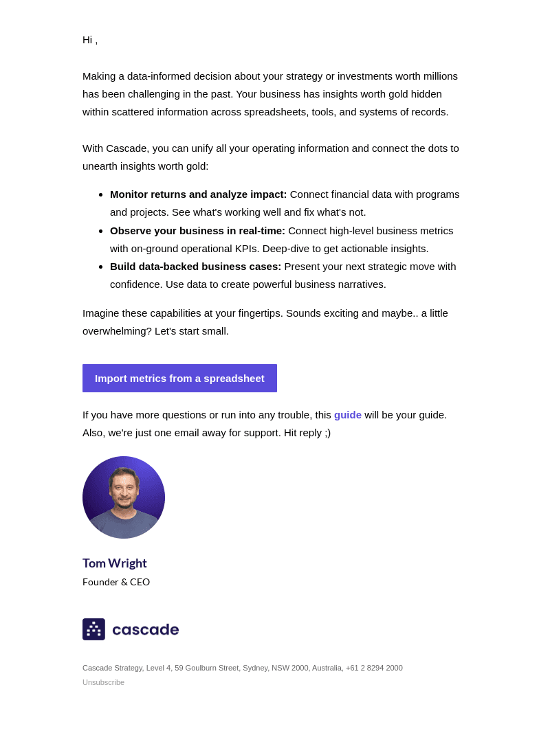 (2/6) Connect intelligence across your business 💡