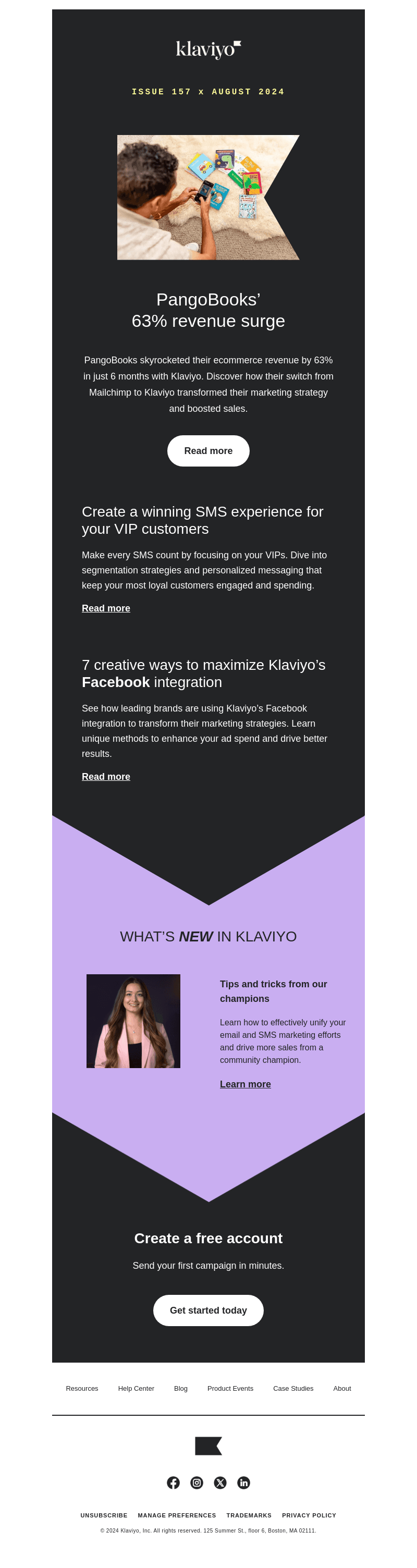 Klaviyo email from Sat, Aug 31, 2024