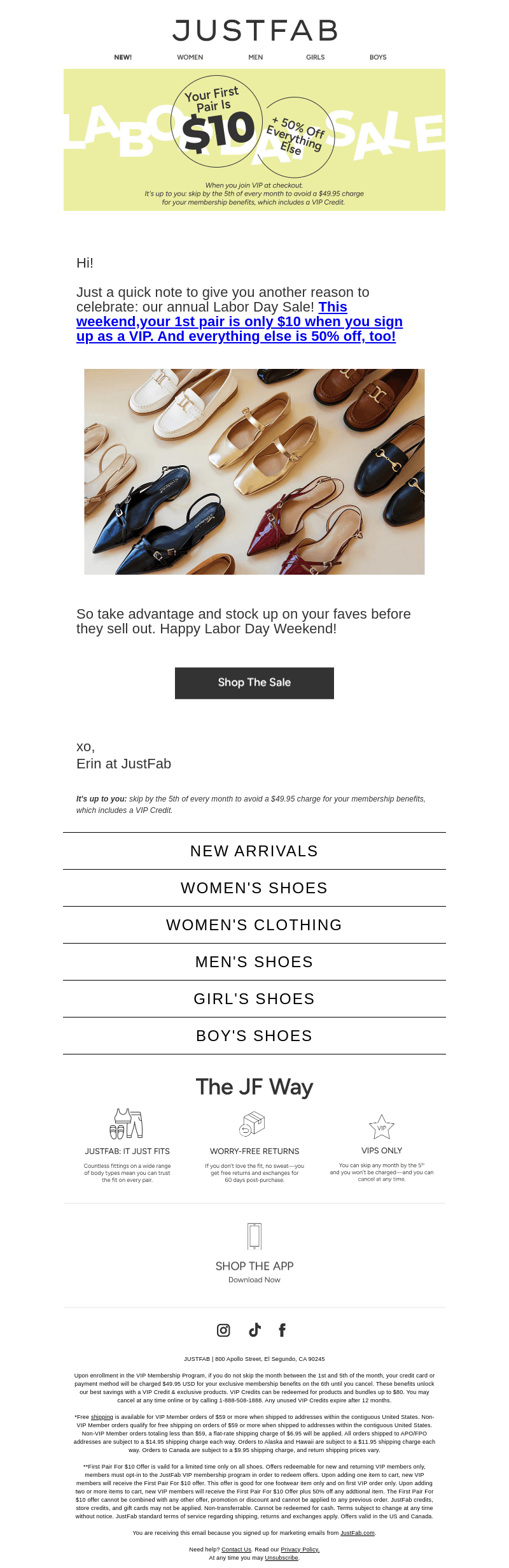 Don't Forget: $10 SHOES AWAIT! 🙌🏻 🙌🏻