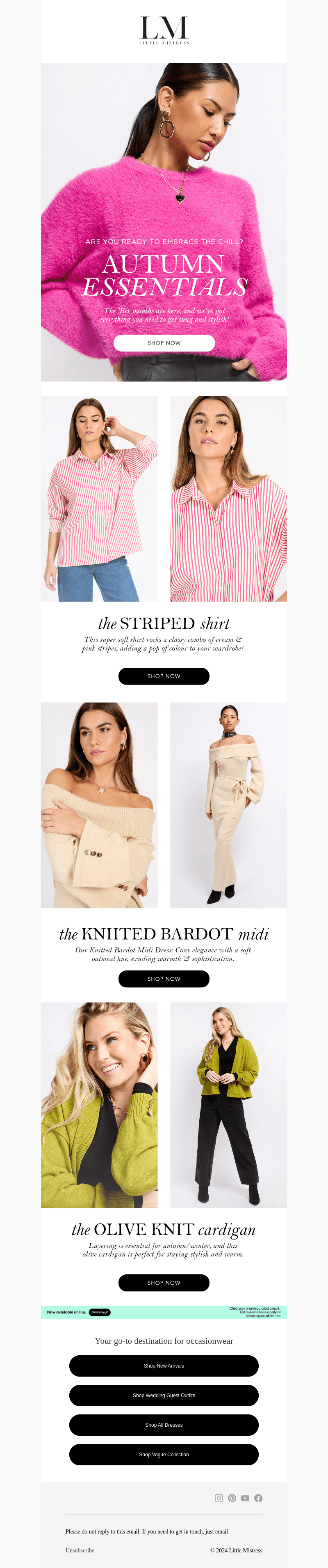 Your Autumn Essentials