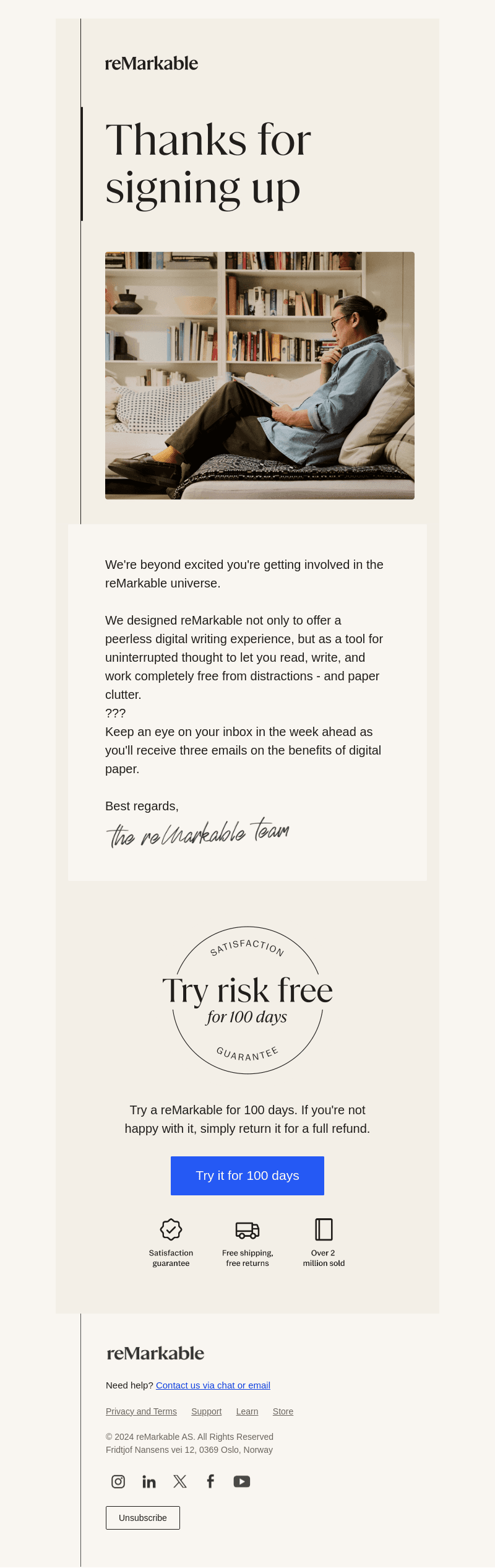 reMarkable email from Wed, Sep 4, 2024