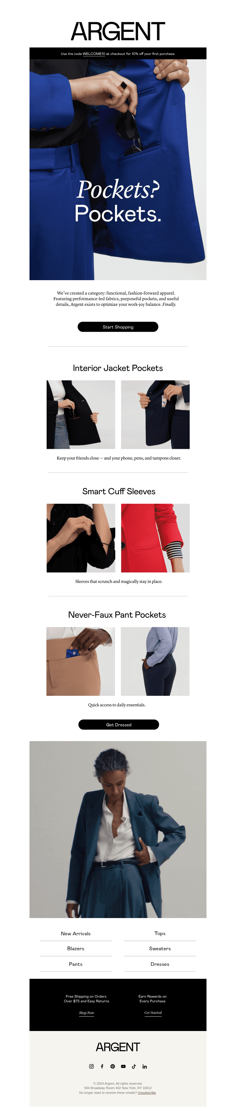 Pockets? Pockets.