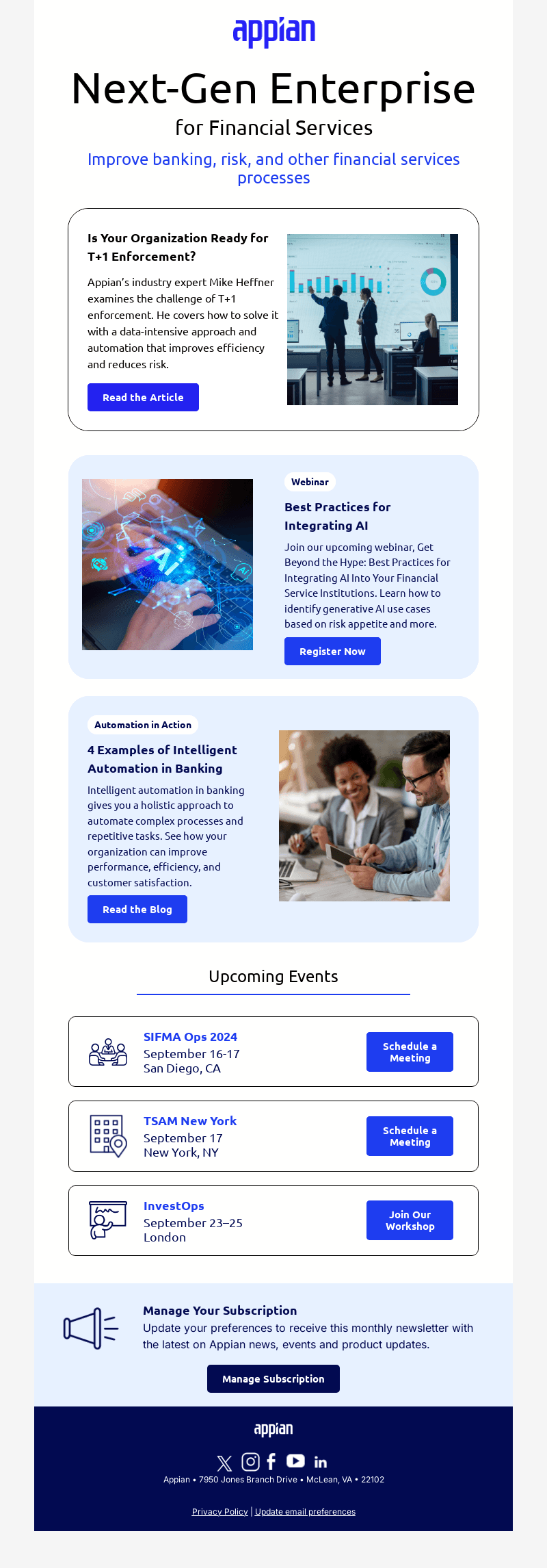 Appian Corporation email from Tue, Sep 10, 2024