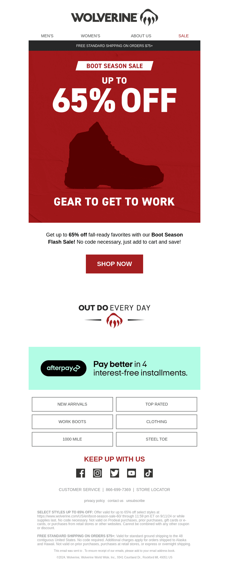 Not 45%, Not 55%, but 65% Off!