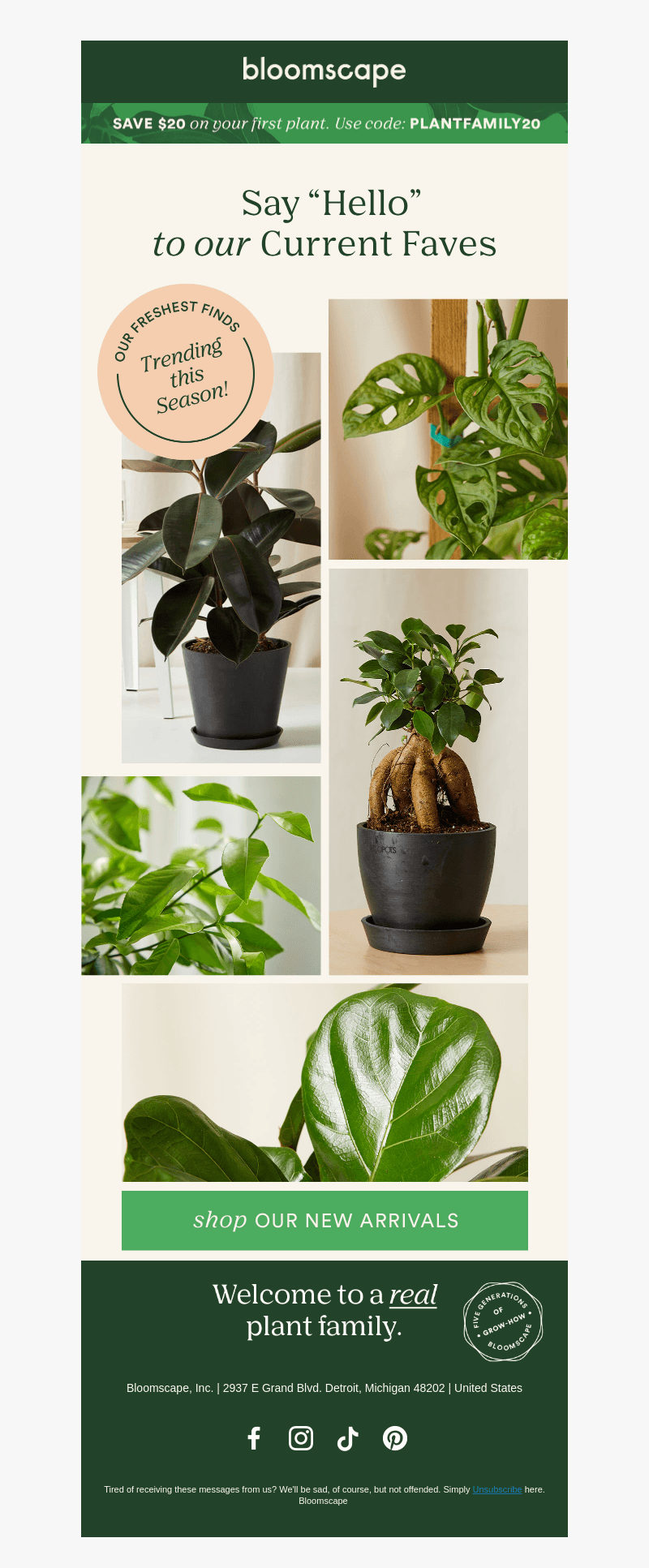 Trending this season + $20 off