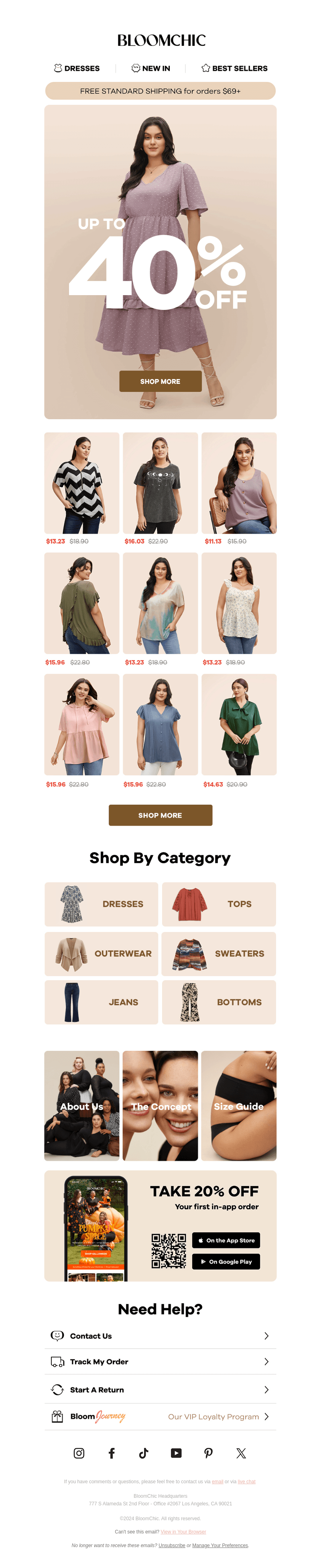 Just in-Our new discounts 😀