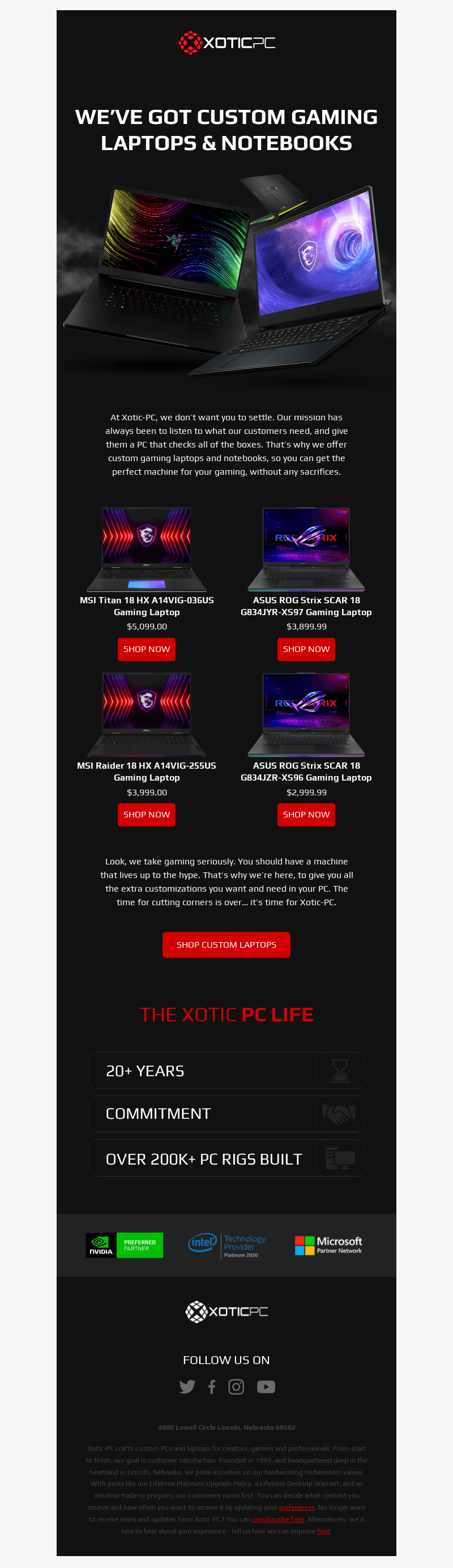 Your Next Gaming Laptop… Fully Customized