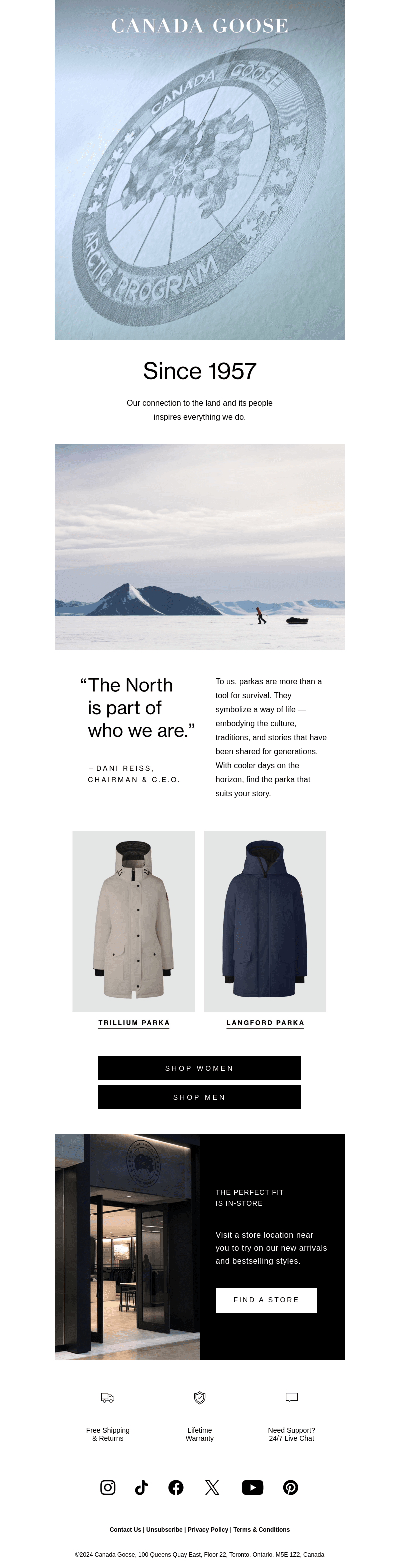 Born in the North