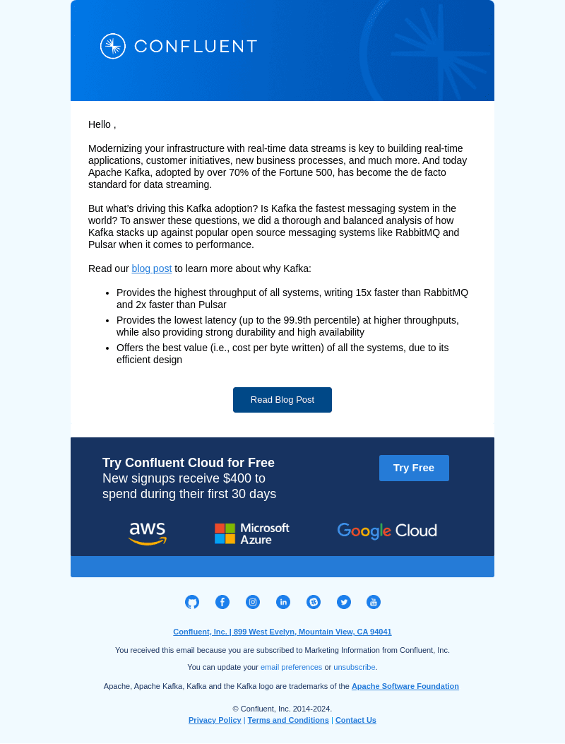 Confluent email from Wed, Sep 11, 2024
