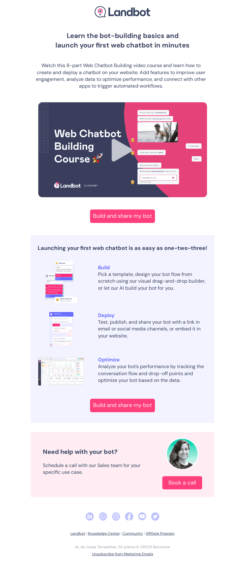 🙌 You're almost ready with your bot!
