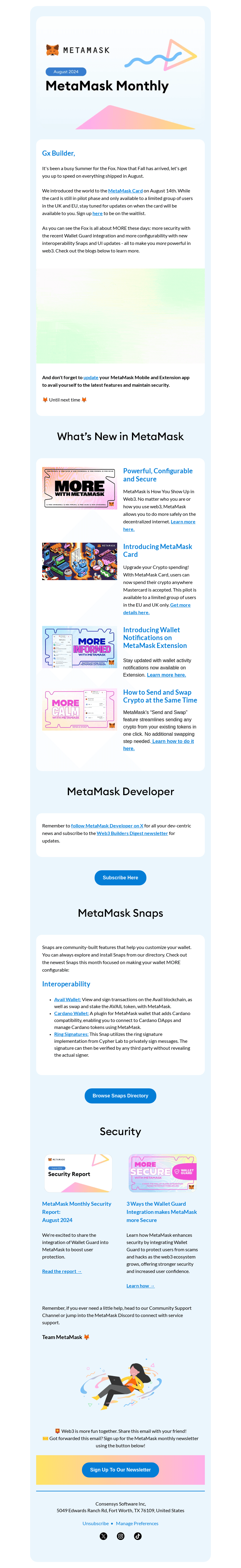 MetaMask email from Thu, Sep 12, 2024