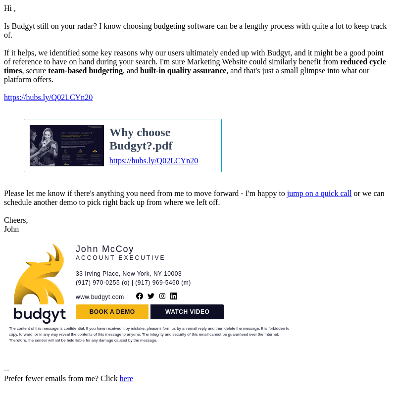 Why choose Budgyt? 🤔