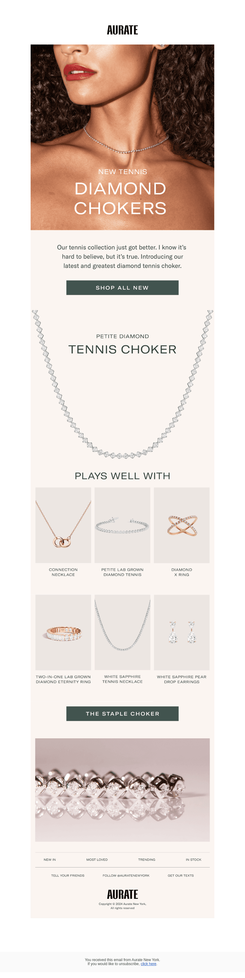 NEW. DIAMOND. CHOKERS.