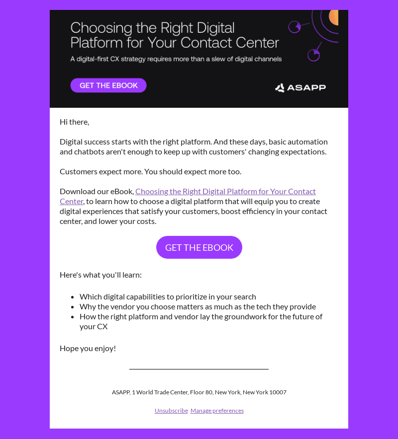 Not sure which digital platform is right for your contact center?