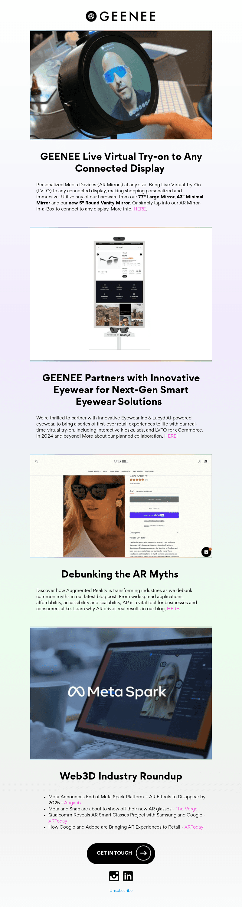 Geenee AR email from Thu, Sep 12, 2024