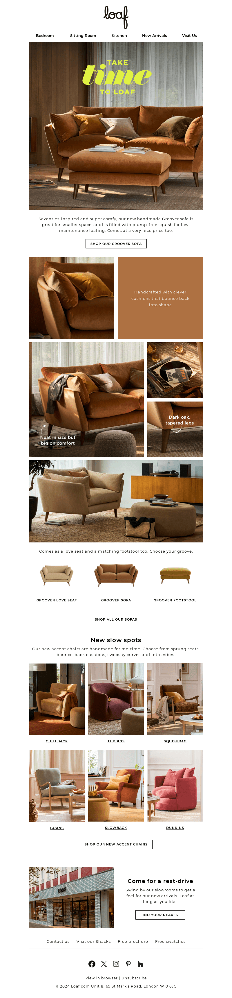 Introducing our NEW sofas and accent chairs