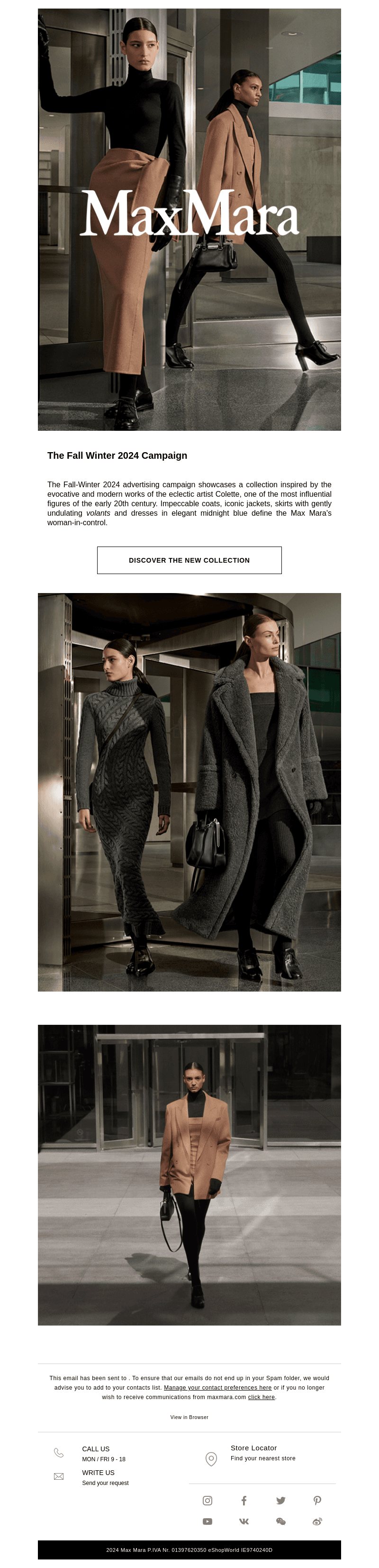 The Fall Winter 2024 Campaign