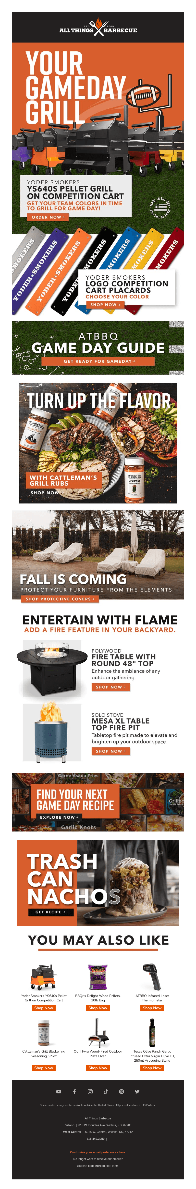 Looking for your game day grill?