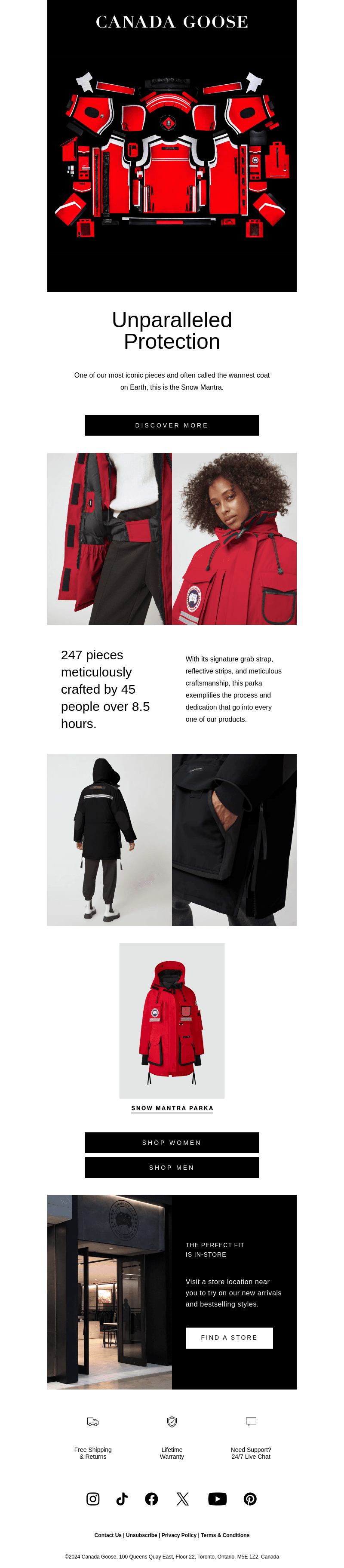 Iconic Snow Mantra Parka