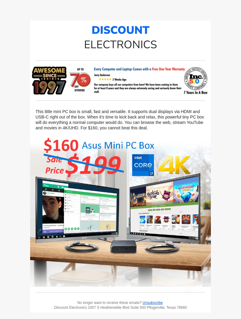 $160 Mini i7 Media Center PC Box