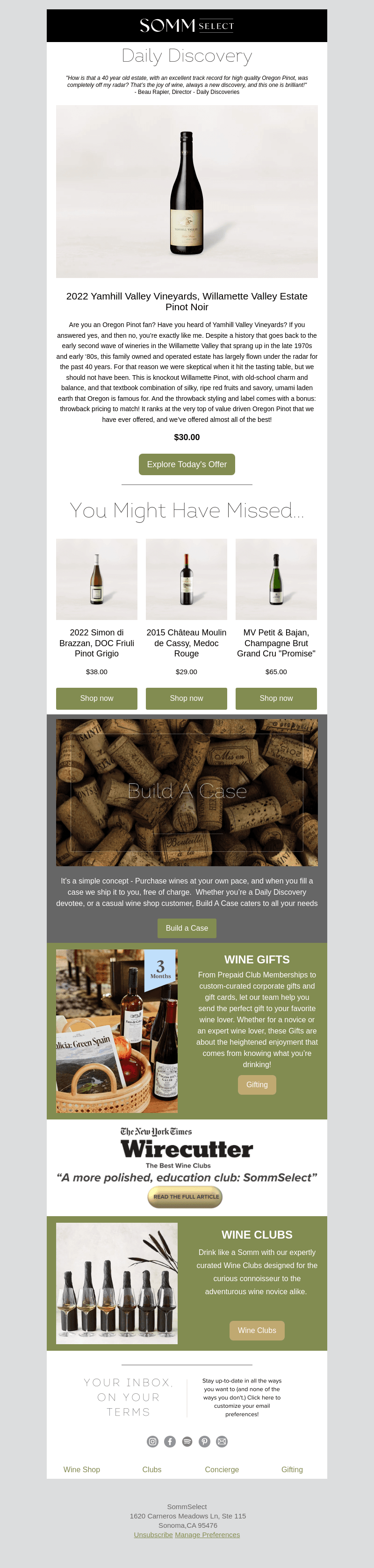 A Stupendous Willamette Valley Pinot Value