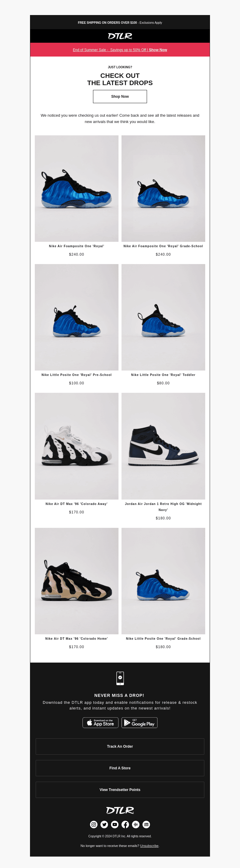 DTLR email from Tue, Sep 17, 2024