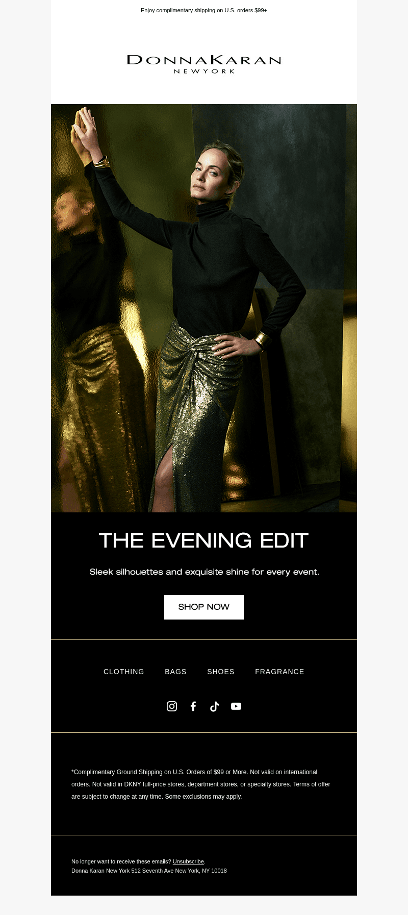 The Evening Edit: Black & Gold