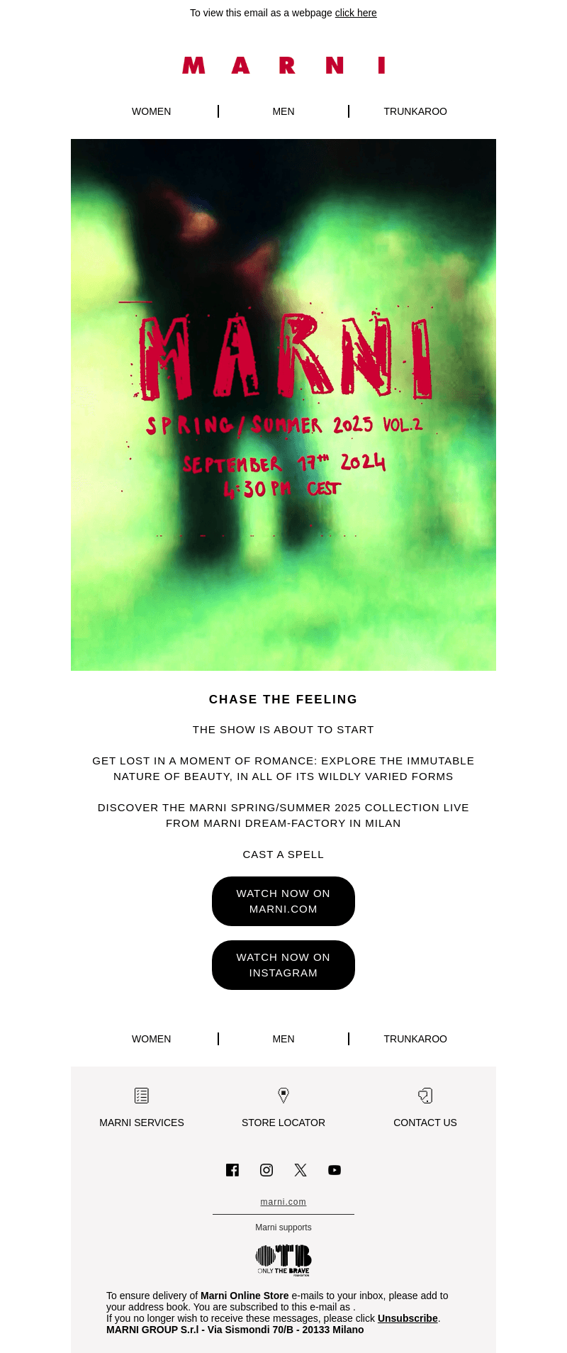 LIVE NOW I SS25 - Chase rabbits