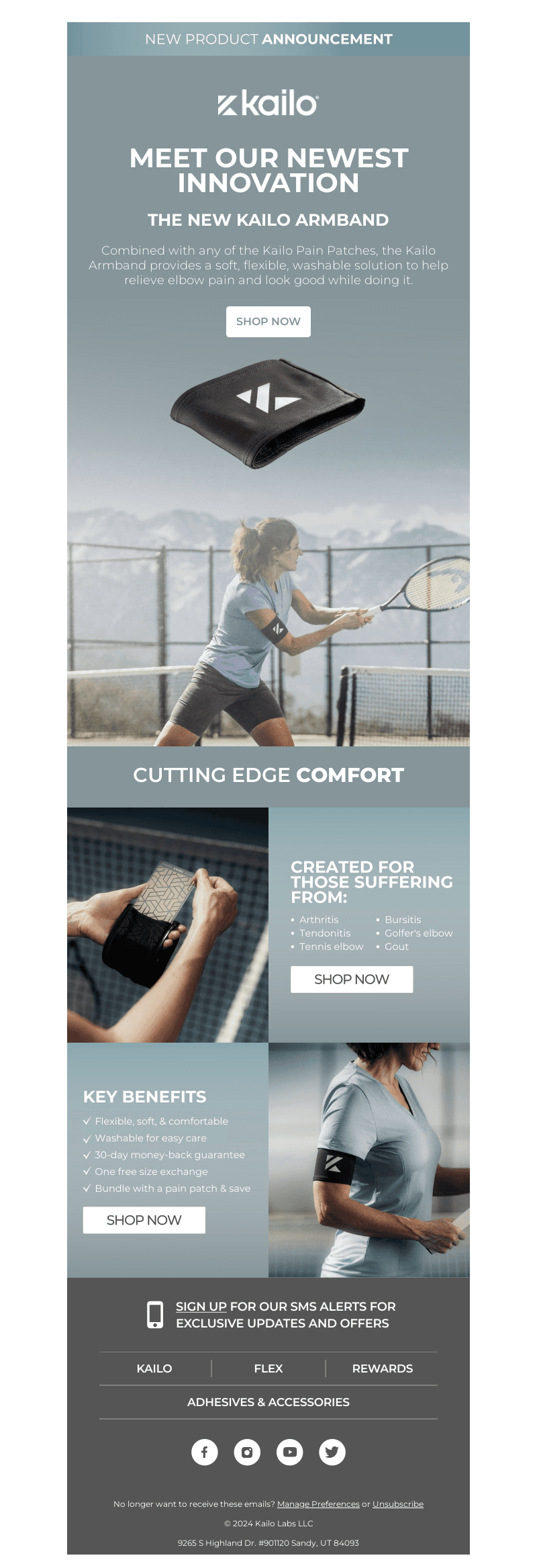 Introducing the Arm Band Powered by Kailo