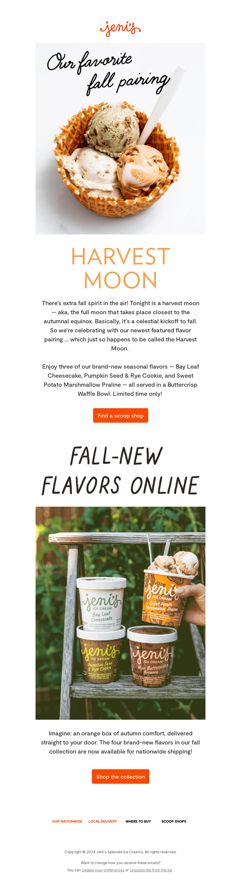 The perfect time to enjoy our fall featured pairing!