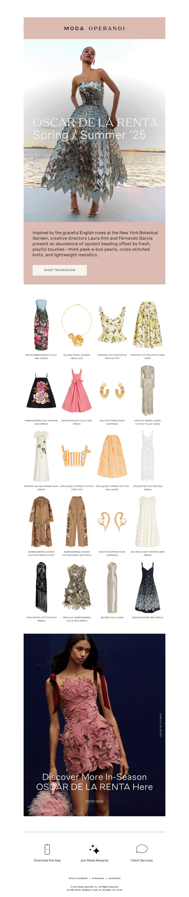 Step Into Oscar de la Renta’s Rose Garden