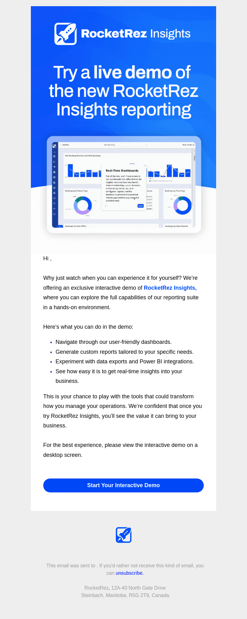 RocketRez email from Tue, Sep 17, 2024