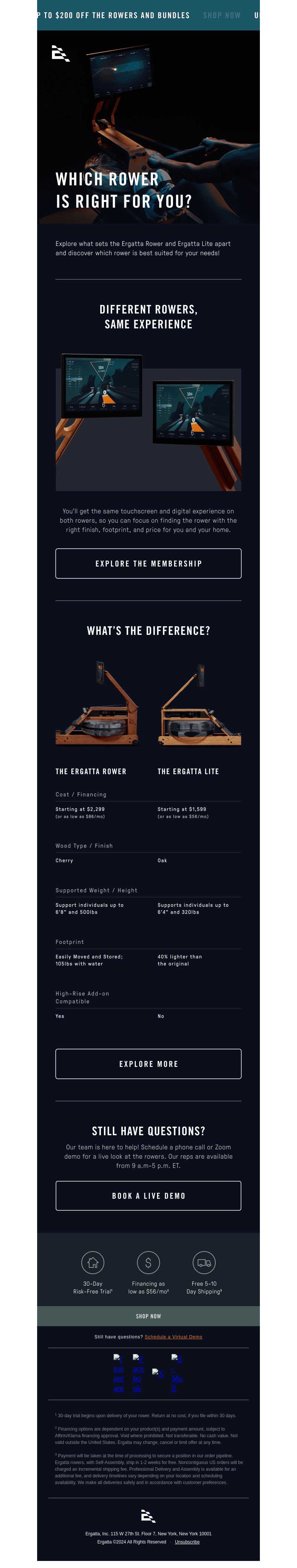 Rower or Lite, can’t decide?