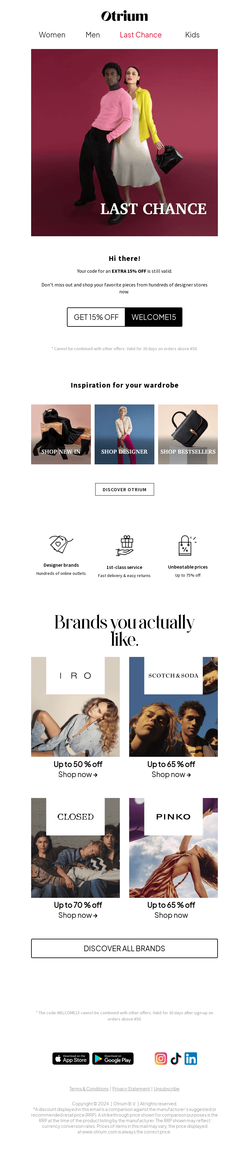 Hi there, don’t forget your welcome gift!