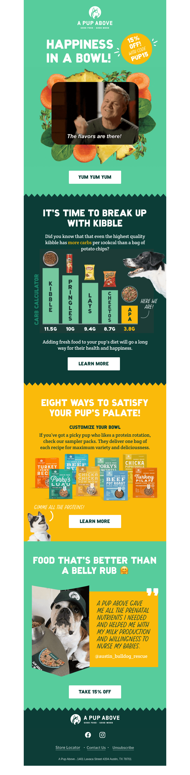 It's time to break up with kibble.