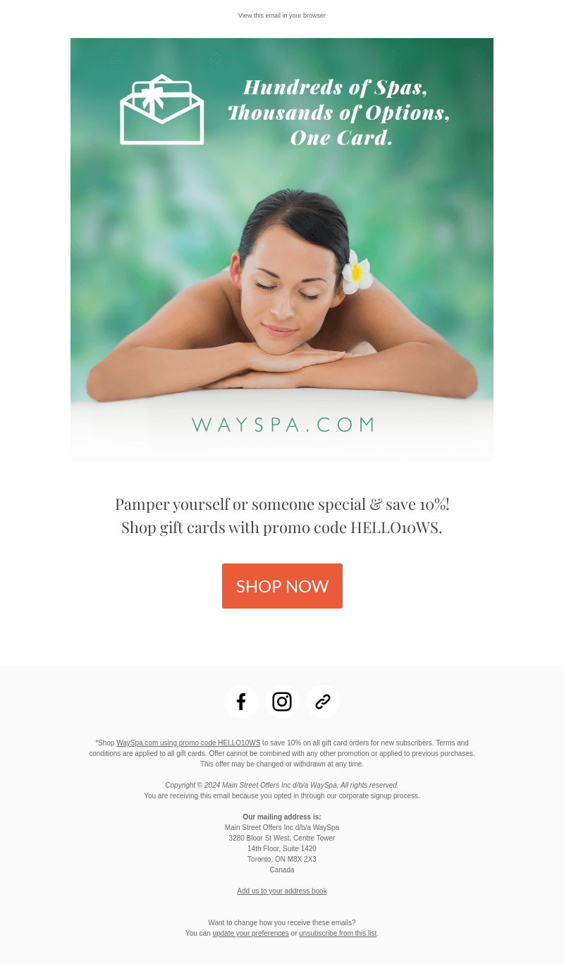 Welcome to WaySpa