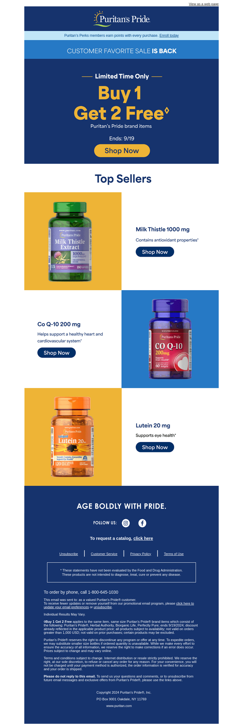 Limited Time Only - Buy 1 Get 2 Free