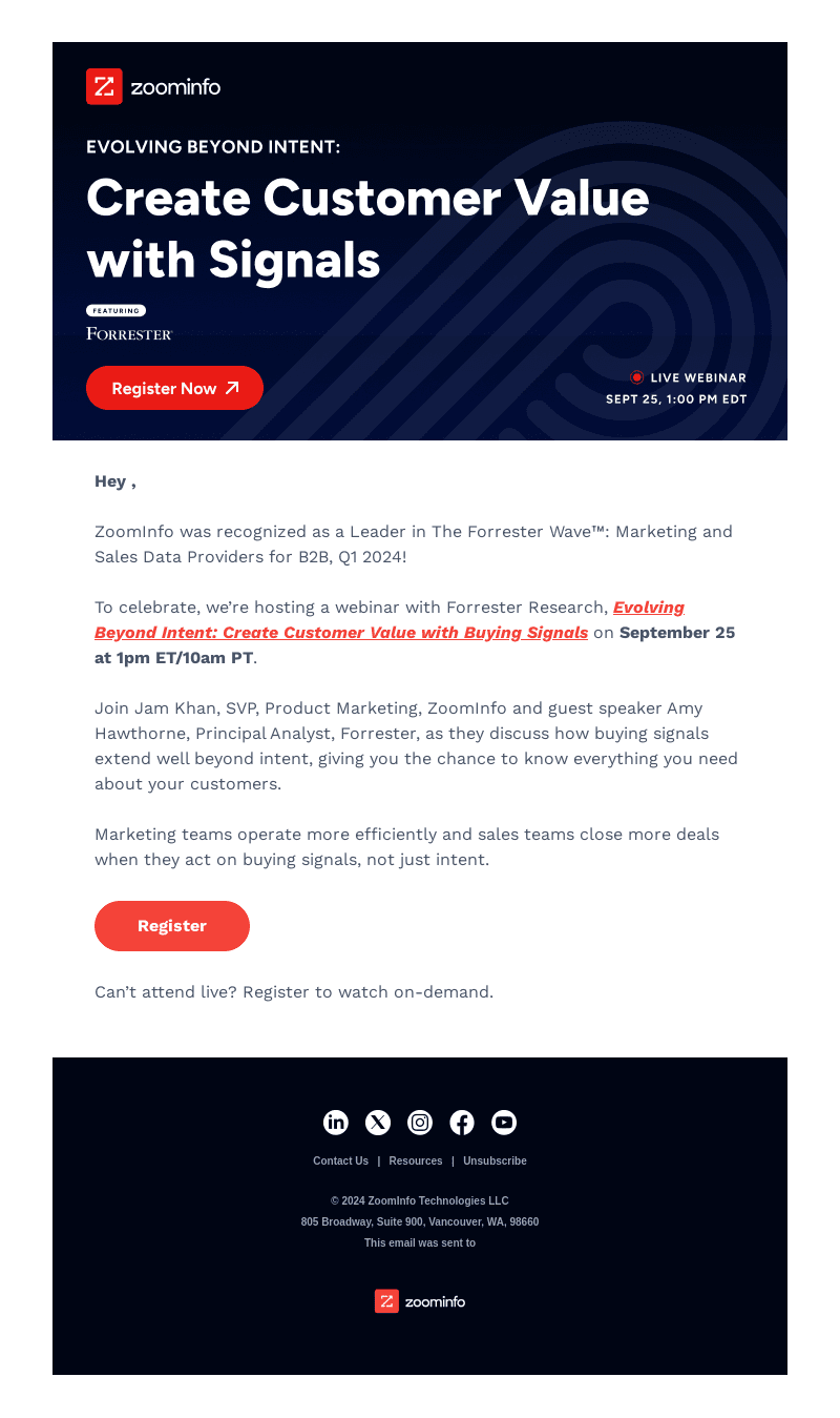 Evolving Beyond Intent: Create Customer Value with Buying Signals
