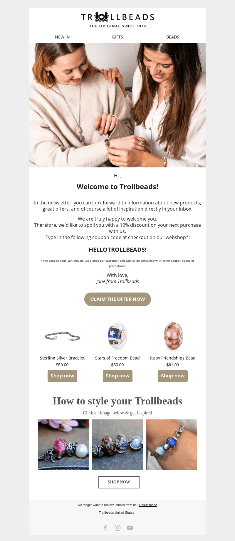 Welcome to Trollbeads' universe!