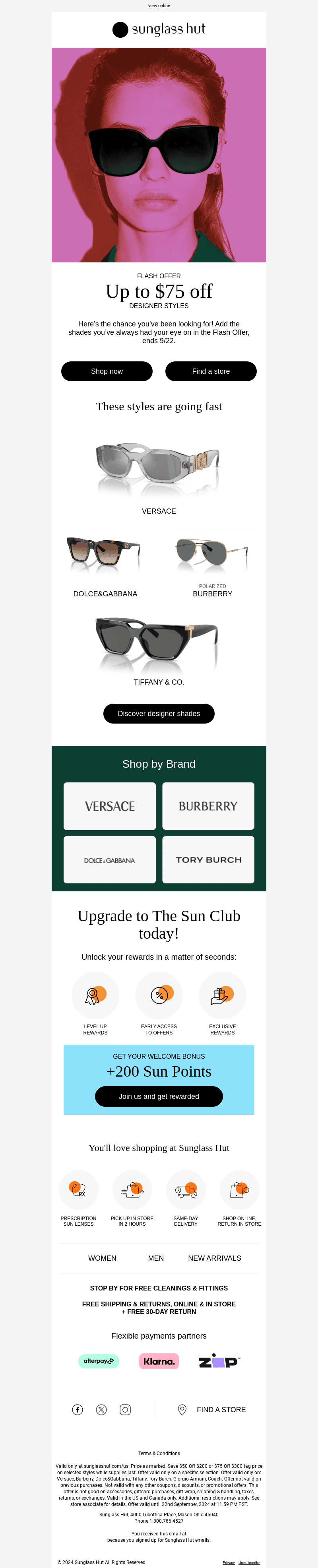 This just in: shop the Flash Offer