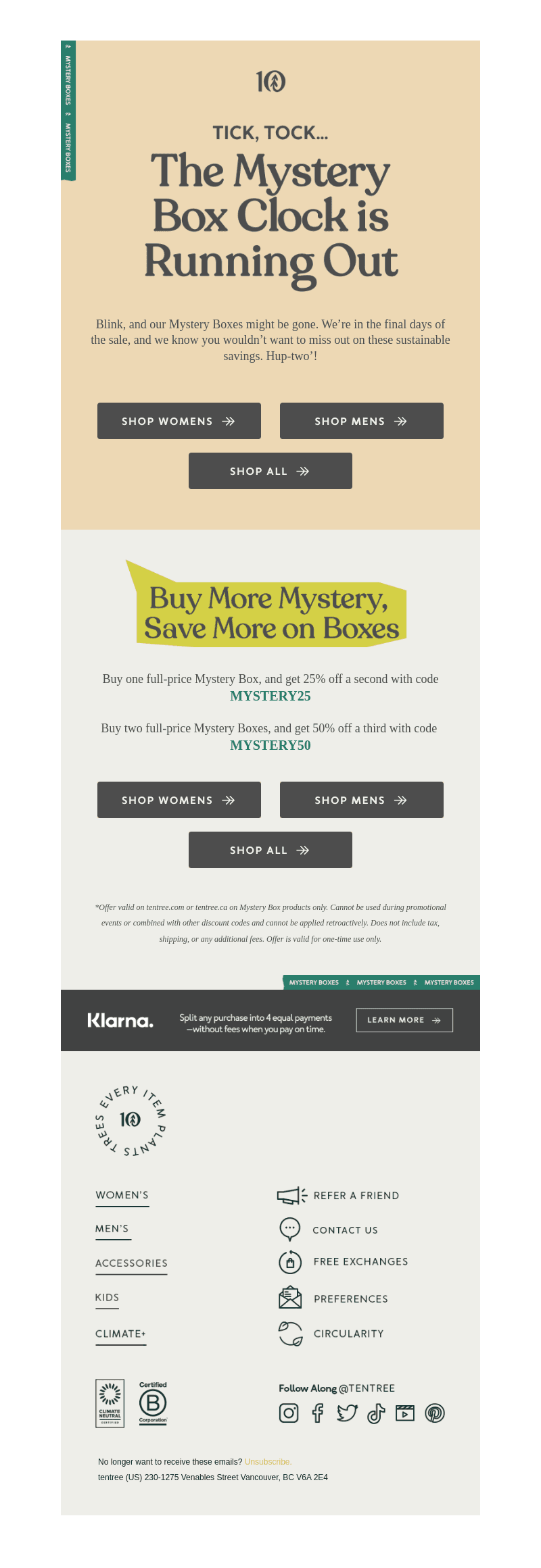Mystery Boxes are Back — Limited Time Only!