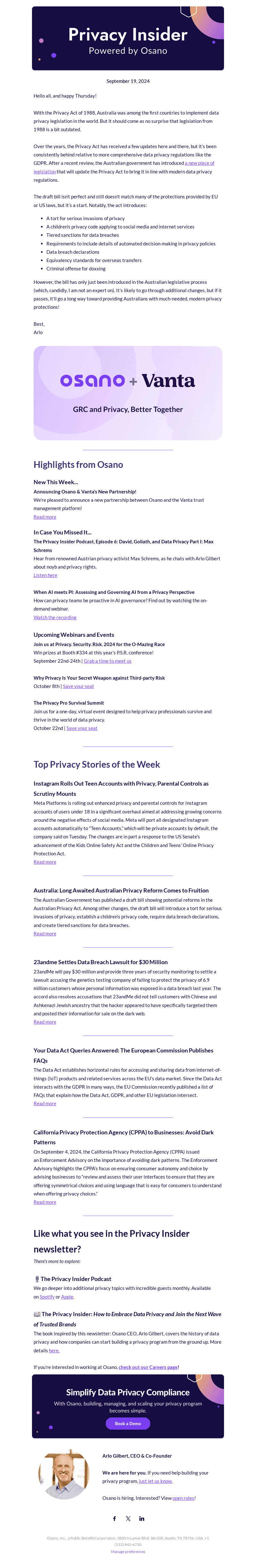 🐨 New Privacy Protections for Australians?